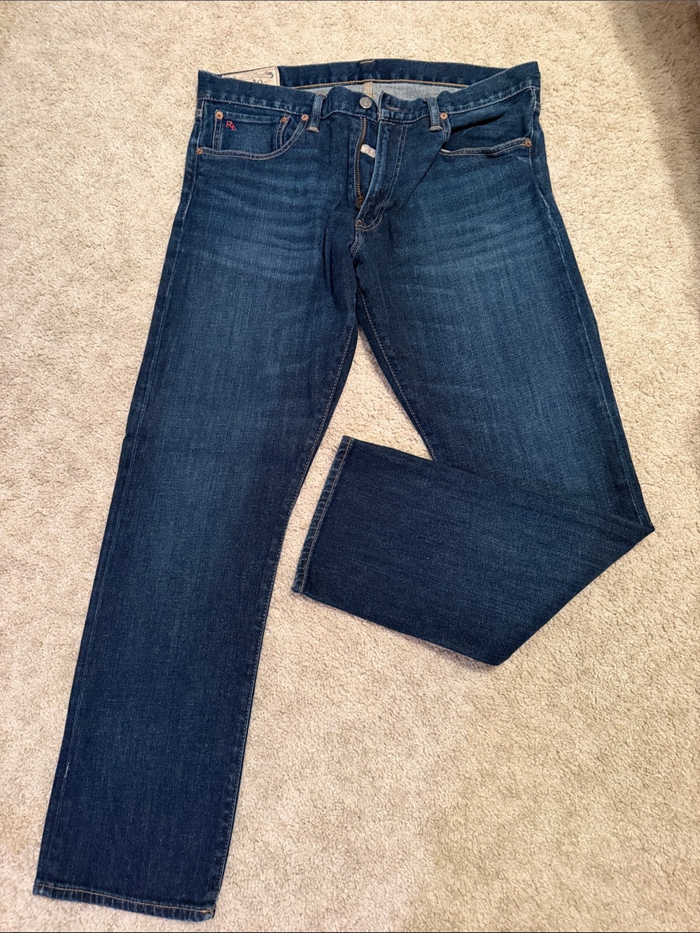 Polo by Ralph Lauren Indigo Straight-Leg Men's Jeans